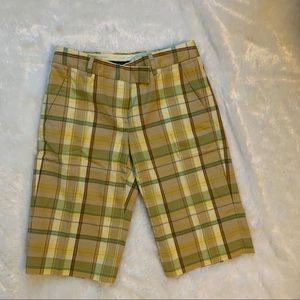 Plaid Theory Bermuda Shorts